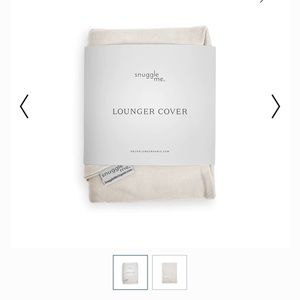 Snuggle Me organic toddler lounger